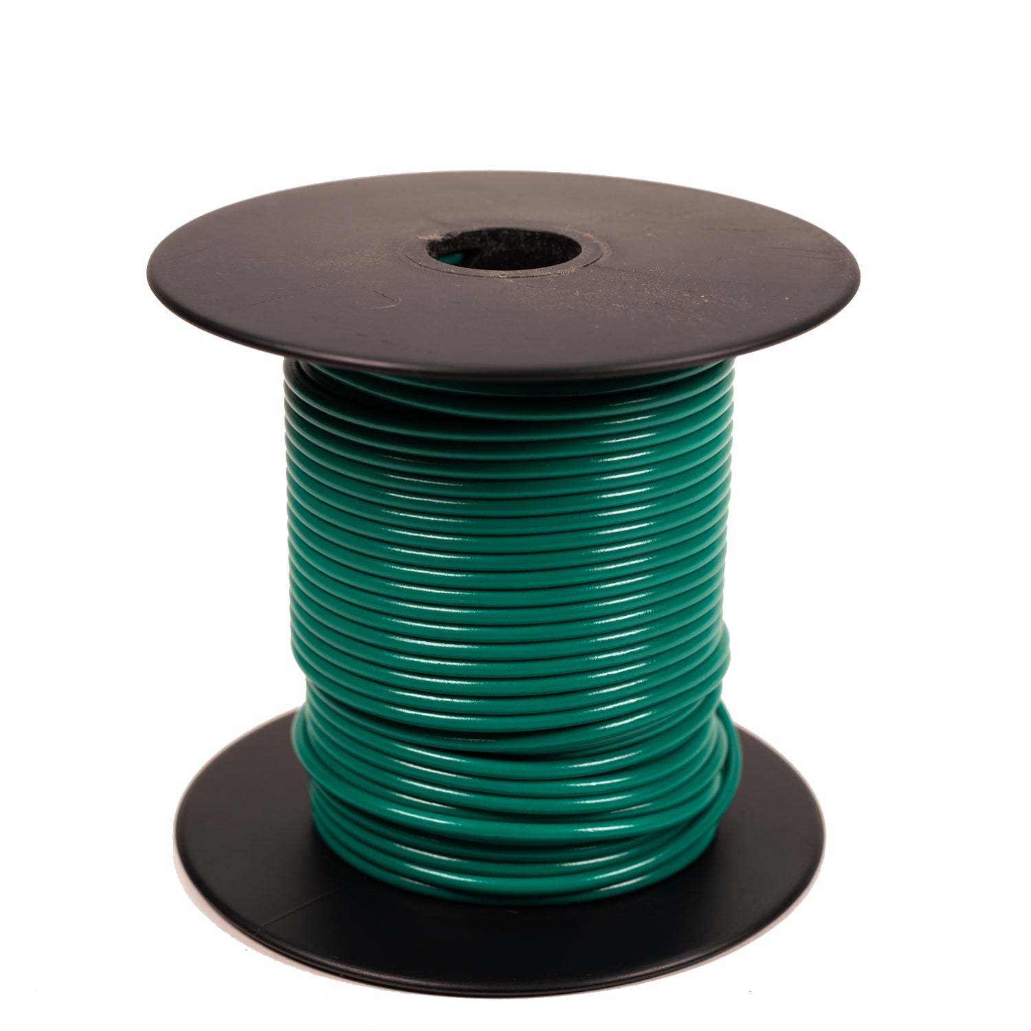 UL1007 300V Stranded Green Wire, 22-16GA