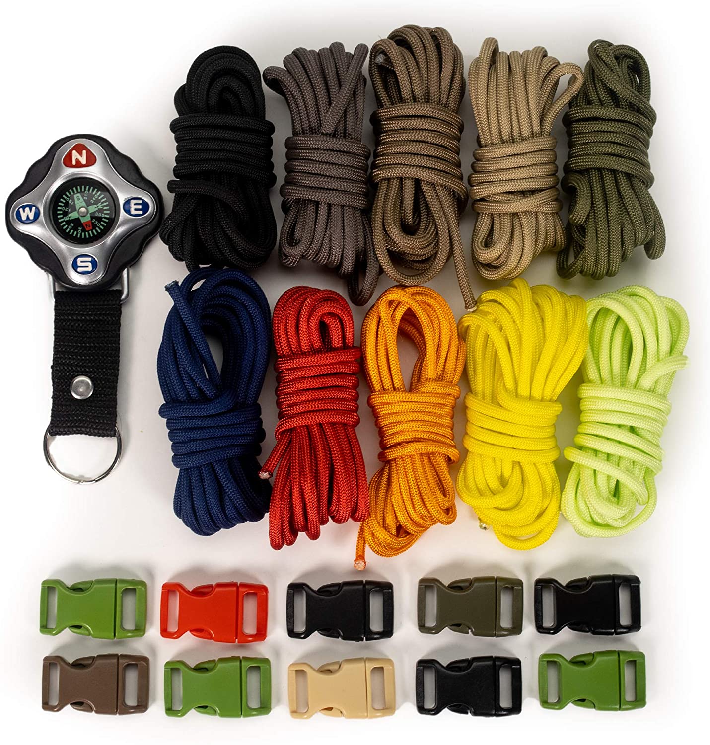 Colors - Combo Kit (Paracord & Buckles)