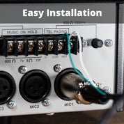 Rebuild Skills RBX-515SBG-18X Cardioid Dynamic Low Z Microphone with 18" Inch Gooseneck and Push-to-Talk Switch