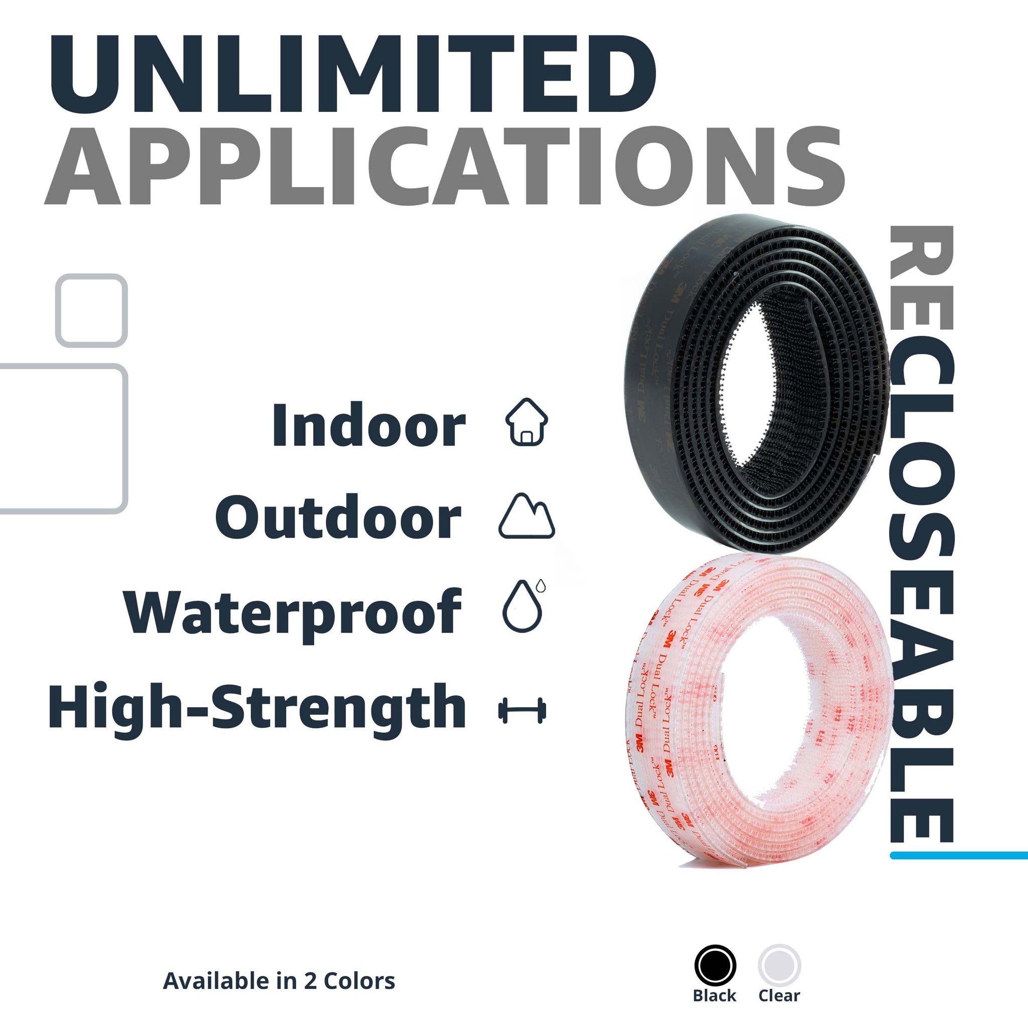 3M Dual Lock Reclosable Fastener – ReBuild Skills