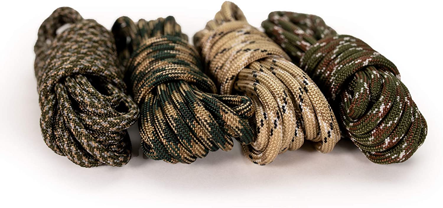 550LB Paracord Combo Crafting DIY Kits w/Buckles for Kids, Teenagers & Adults (10 Bracelets)