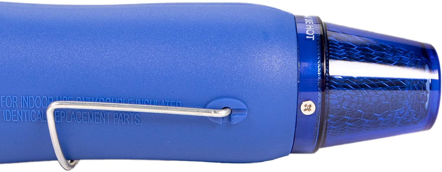 NTE HG-300D Mini Portable Handheld Heat Gun, Hot Air Gun for DIY Arts & Crafts, Shrink Wrapping, Heat Shrink Tubing, PVC, Embossing, Drying Paint, Clay, Rubber Stamp With BONUS Heat Shrink Kit