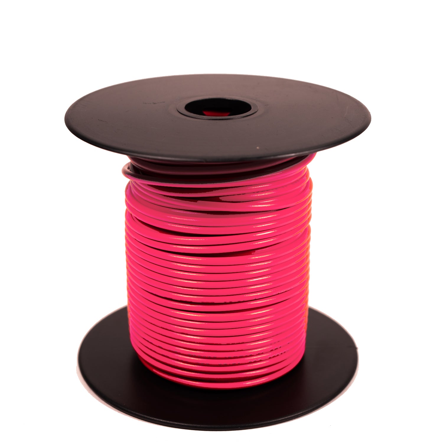 Pink 14GA Automotive Wire 105°C 60V 100&#x27; Grease, Oil &amp; Acid Resistant