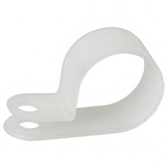 10pk, 1 1/4&quot; Cable Clamp, White
