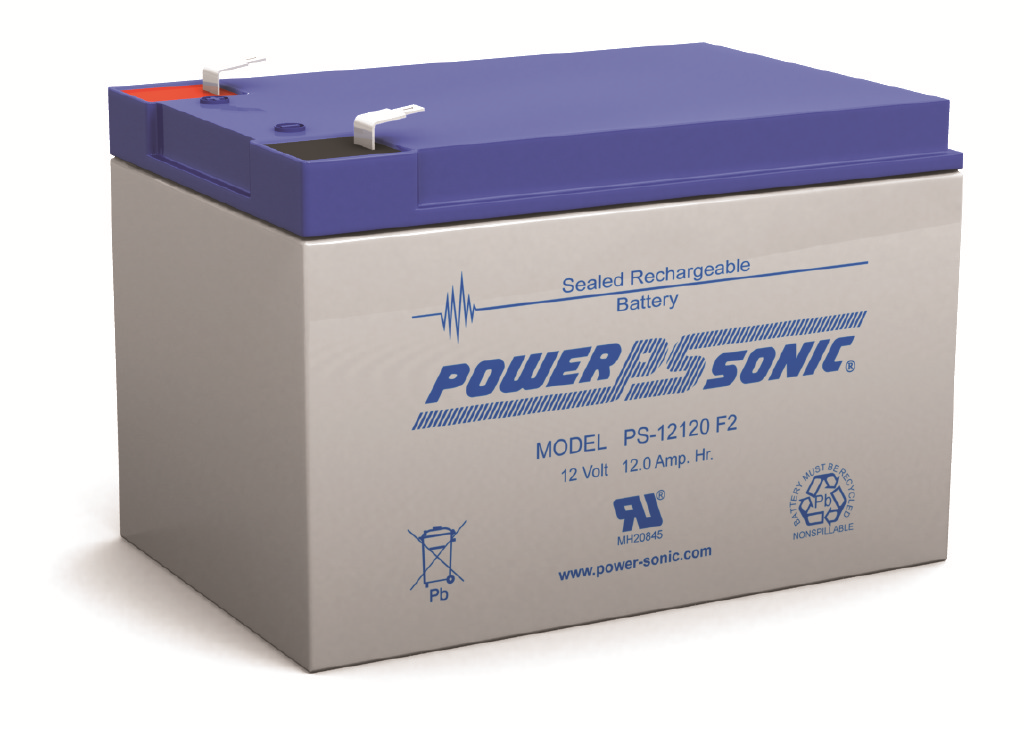 12V 12AH Sealed Lead-Acid Battery with F2 Terminal