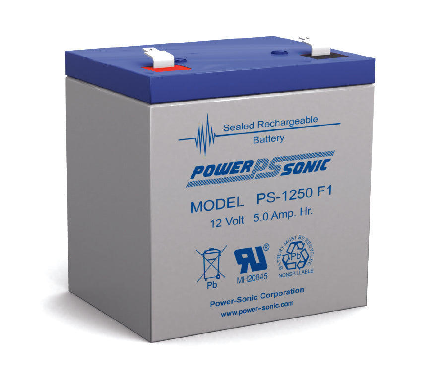12V 5AH Sealed Lead-Acid Battery with F1 Terminal