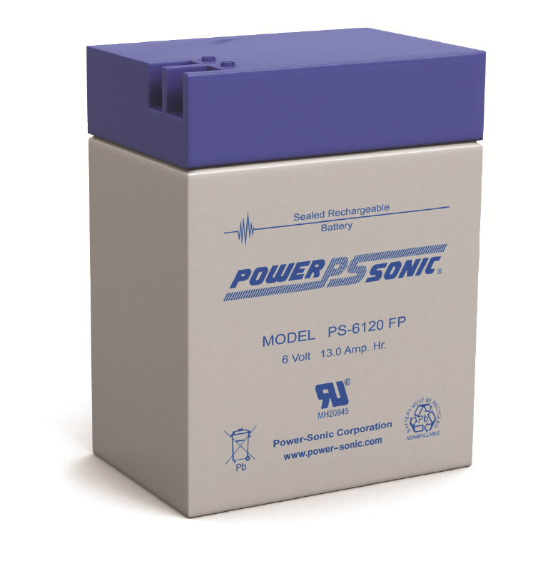 6 Volt 13 Amp Hour Sealed Lead-Acid Battery