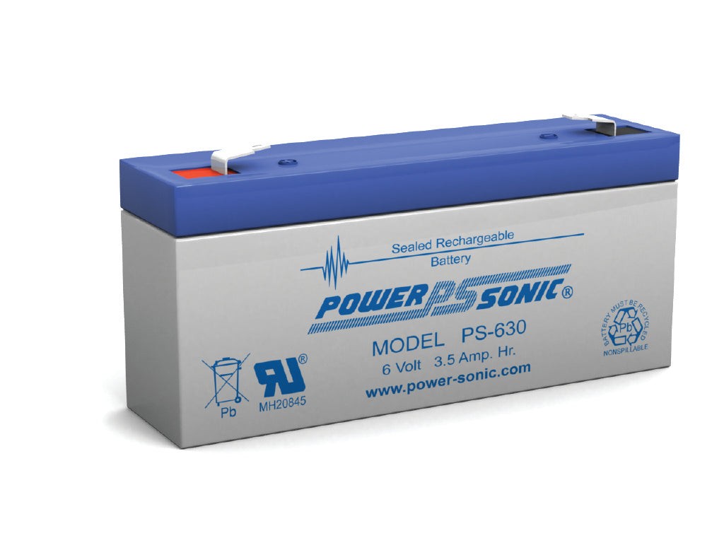 6V 3.5AH Sealed Lead-Acid Battery with F1 Terminals