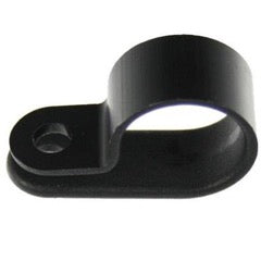 Cable Clamp 1/8&quot; Black,100pk
