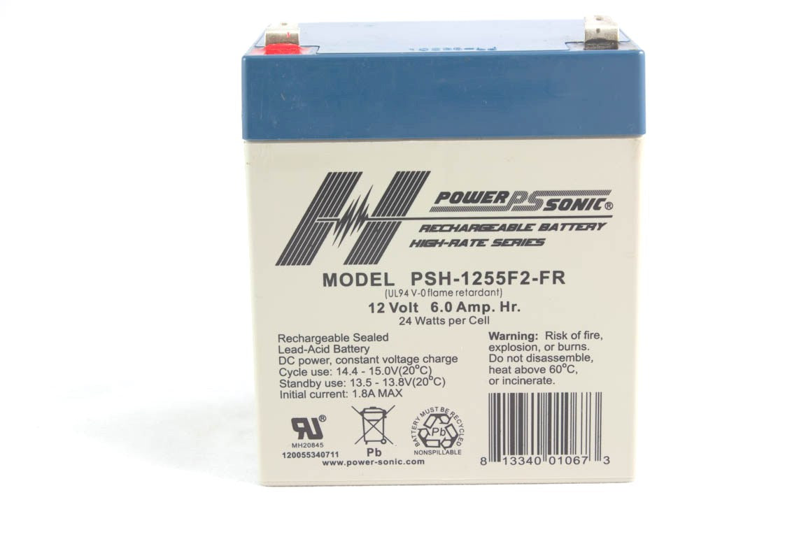 12V 6ah, SLA High Rate Discharge Battery