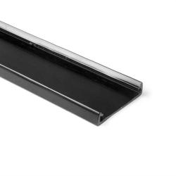 3" Black Finger Ducting Cover, 6 feet