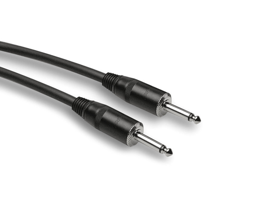 Speaker Cable,  1/4" to  1/4" 14ga, 10ft