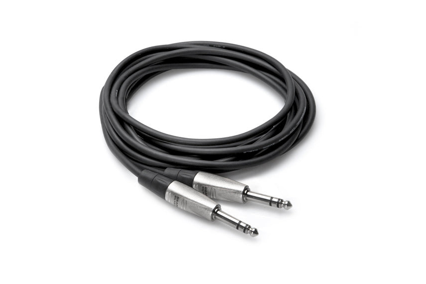 TRS Stereo Balanced 1/4&quot;-1/4&quot; 10Ft. Cable