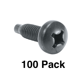 100pk 6mm Rack Screws