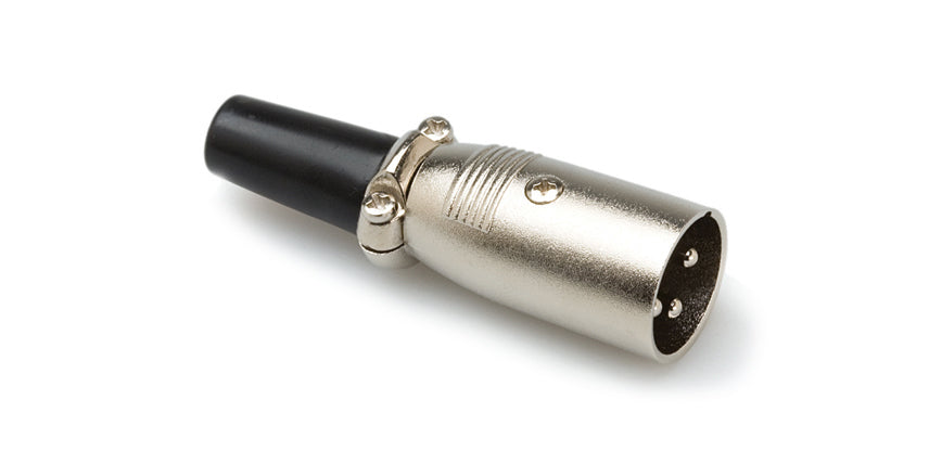 Connector, XLR male, Cord Mnt