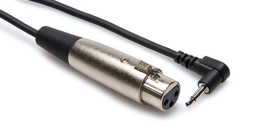 Cable XLR3F - 3.5mm TS RA 5FT