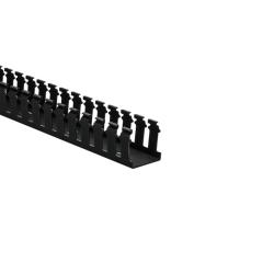 2" Black Finger Ducting, 6 foot